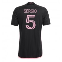 Stroje piłkarskie Inter Miami Sergio Busquets #5 Koszulka Wyjazdowej 2023-24 Krótki Rękaw